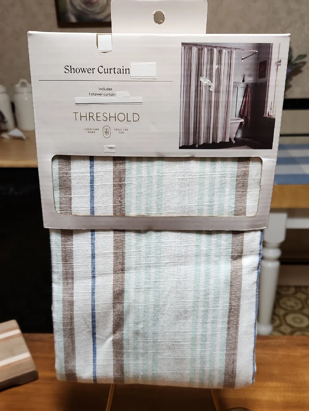 Threshold Shower Curtain